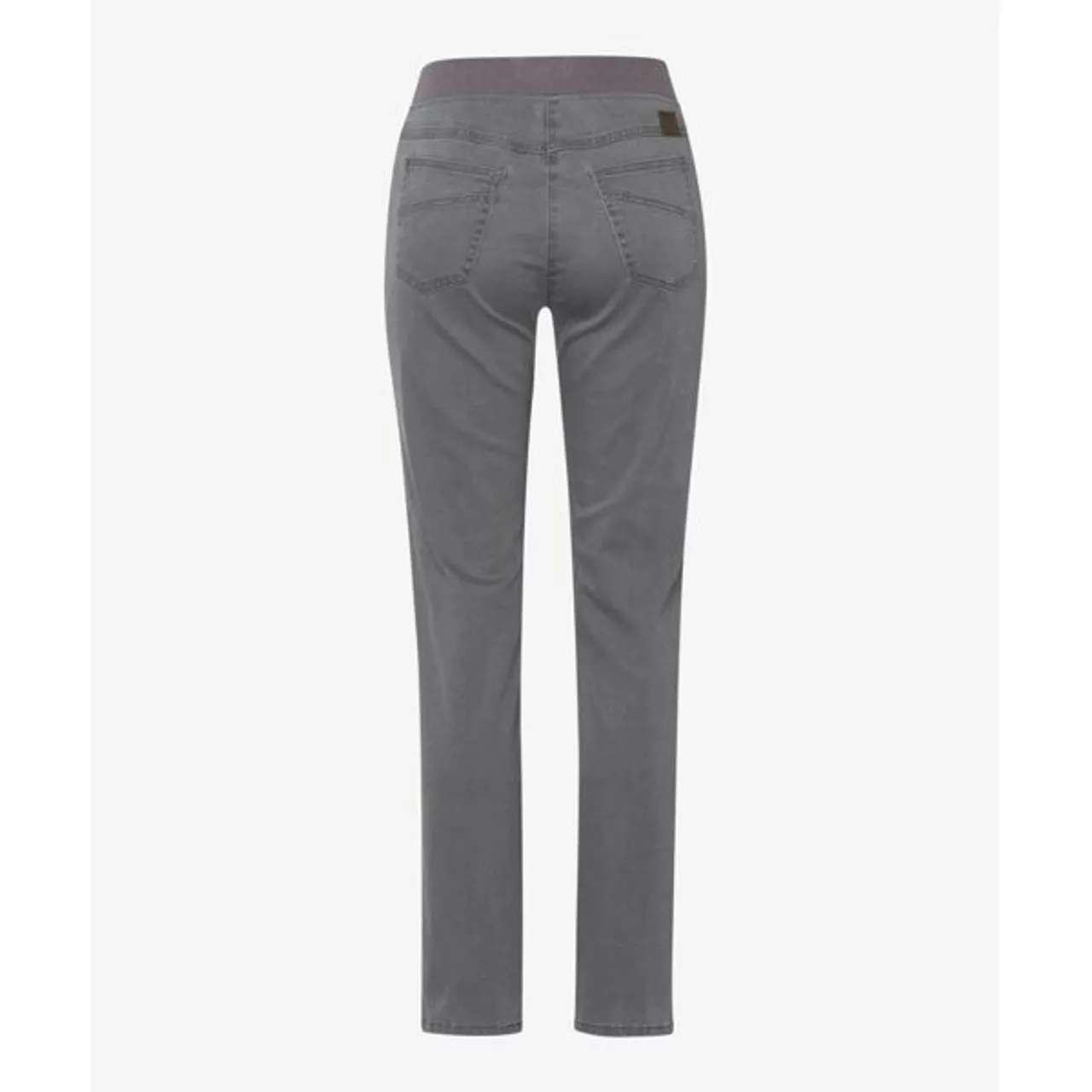 Bequeme Jeans RAPHAELA BY BRAX "Style PAMINA" Gr. 48, Normalgrößen, grau Damen Jeans