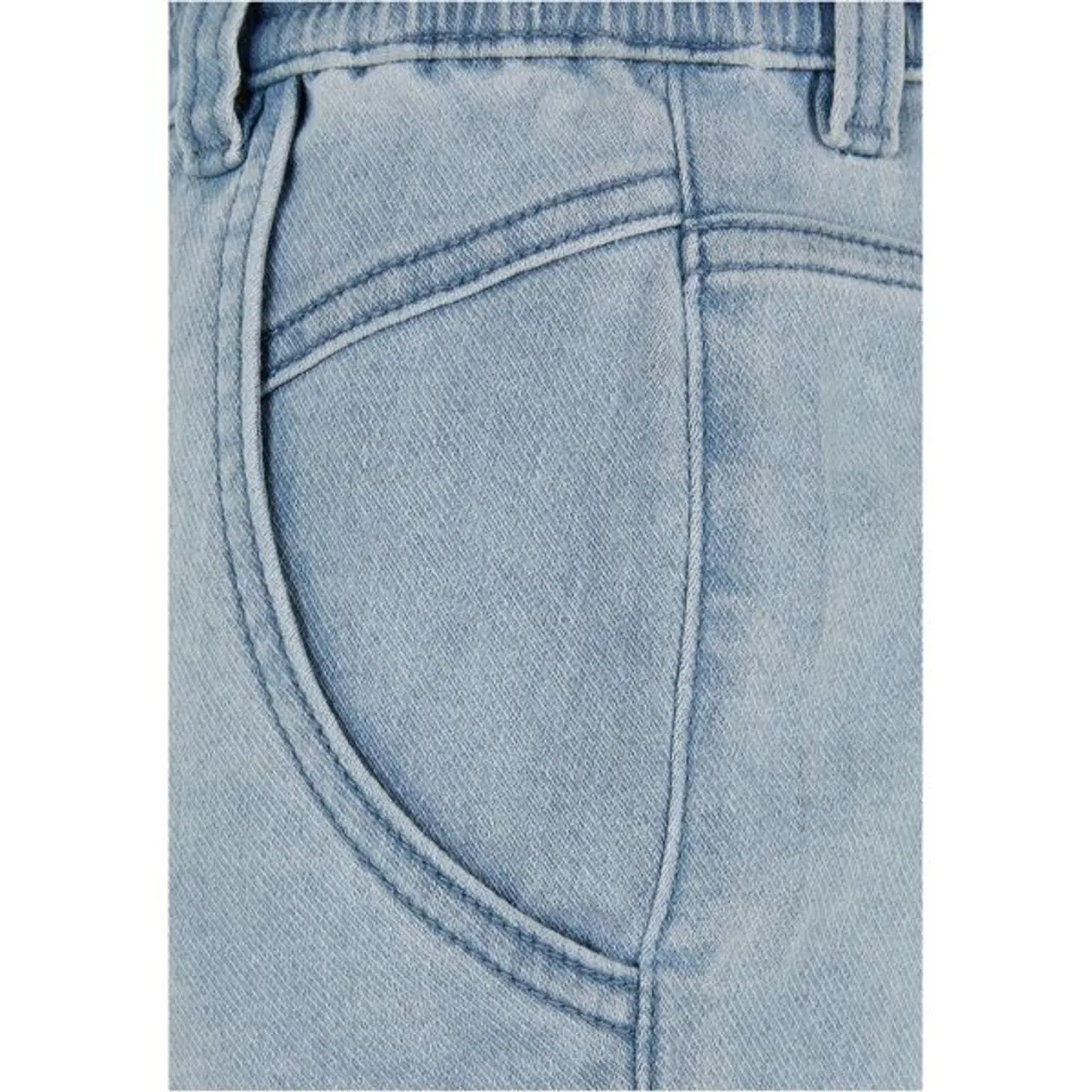 Bequeme Jeans URBAN CLASSICS "Urban Classics Herren Knitted Denim Jogpants" Gr. XL, US-Größen, grau (ighter washed) Herren Jeans