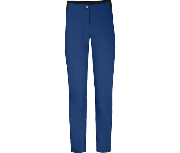 Bergson Outdoorhose AALBORG Vario (slim) Damen Wanderhose, recycelt, elastisch, sportlich, Normalgrößen, blau