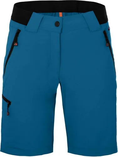 Bergson Outdoorhose VIDAA COMFORT Bermuda Damen Wandershorts, leicht, strapazierfähig, Normalgrößen, Saphir blau