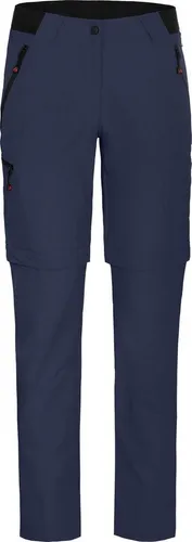 Bergson Zip-off-Hose VIDAA COMFORT Zipp-Off Damen Wanderhose, leicht, strapazierfähig, Normalgrößen, peacoat blau