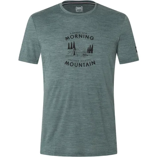 Bergzeit Basics Herren Super.Natural Sunrise T-Shirt