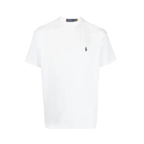 Besticktes Logo Frottee T-shirt Ralph Lauren