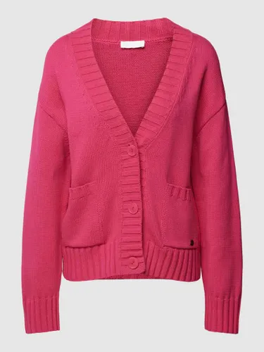 Better Rich Cardigan mit Knopfleiste Modell 'Corry' in Pink