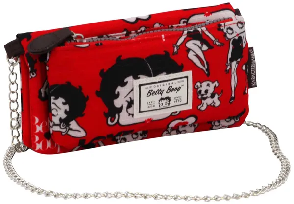 Betty Boop Rouge-Soft Geldbörse mit Kette
