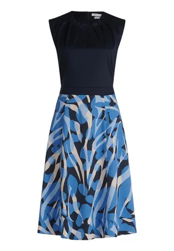 Betty&Co Sommerkleid Kleid Lang ohne Arm, Dark Blue/Blue