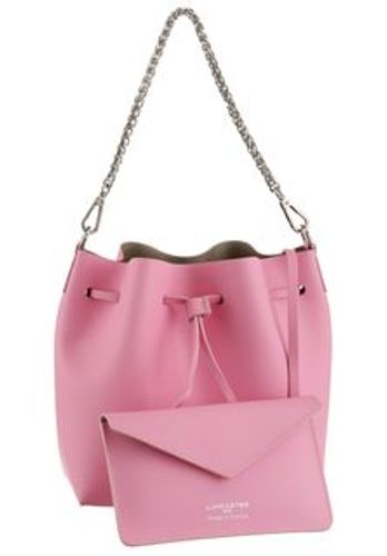 Beuteltasche LANCASTER "Bucket bag Small Pur & Element City" rosa Damen Taschen Handtaschen mit herausnehmbarer Innentasche