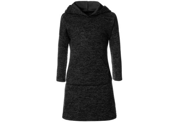 BEZLIT Blusenkleid Mädchen Pullover-Kleid mit Kapuze (1-tlg) Kängurutasche