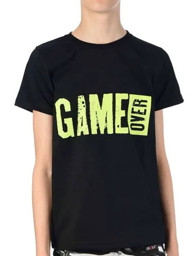BEZLIT T-Shirt Jungen T-Shirt mit GAME OVER (1-tlg)