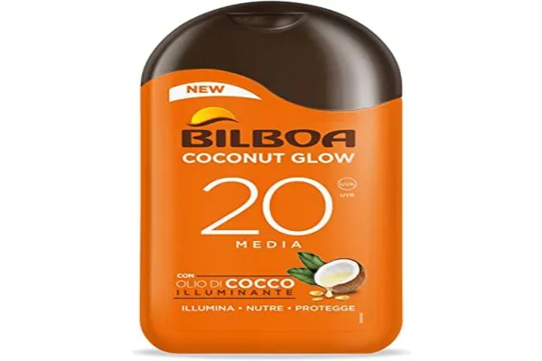 Bilboa Coconut Glow Sonnenmilch mit LSF 20