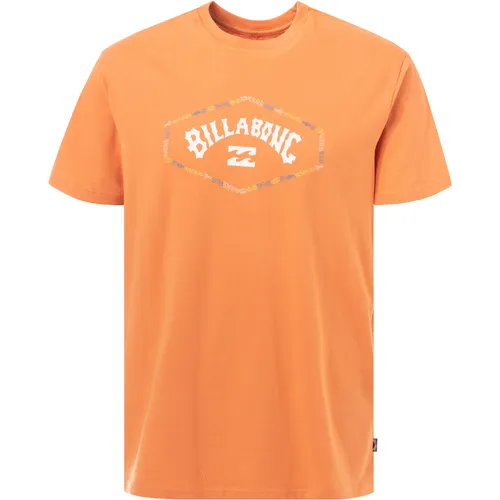 BILLABONG Herren T-Shirt orange Baumwolle