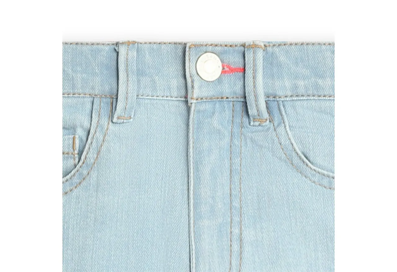 Billieblush 5-Pocket-Jeans Billieblush coole Jeans blau mit pinken Pailletten Eisbecher