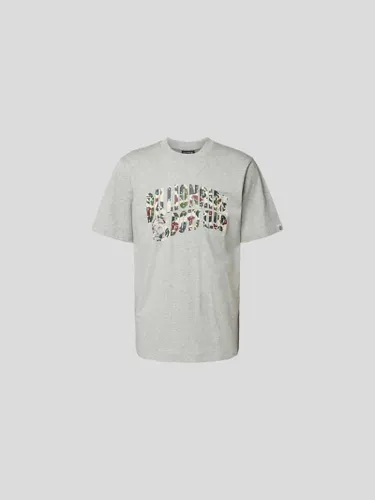 Billionaire Boys Club T-Shirt mit Label-Print in Hellgrau