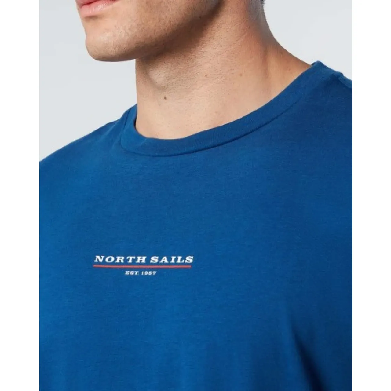Bio-Baumwoll-T-Shirt mit kurzen Ärmeln North Sails