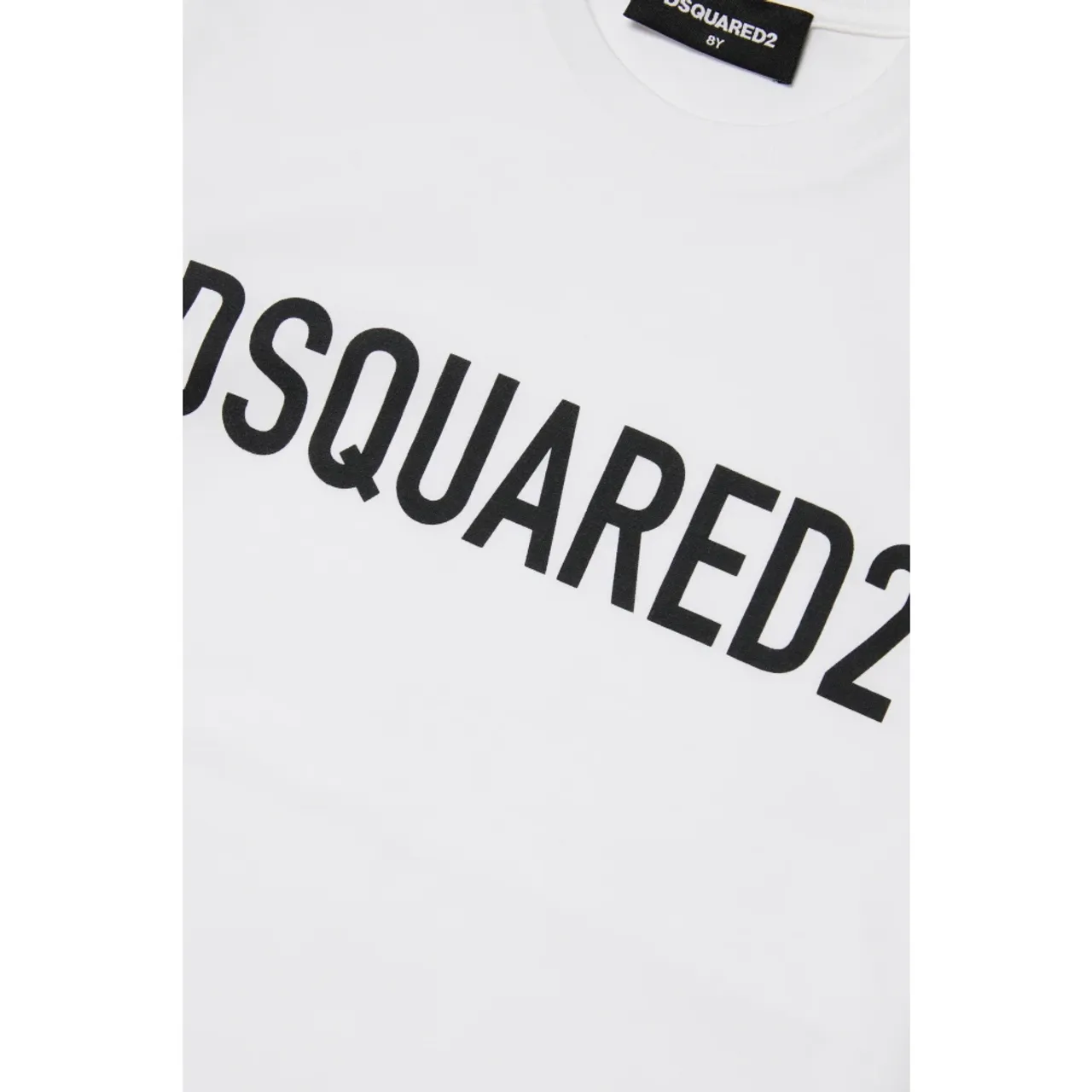 Bio-Baumwoll-T-Shirt mit Logo Dsquared2