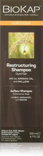 BIOKAP Aufbau Shampoo für coloriertes Haar 200ml | mit Bio