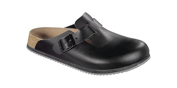 Birkenstock Fußschutz »Clog Boston SL Größe 39 schwarz Obermaterial: Leder EN ISO 20345 SRA«