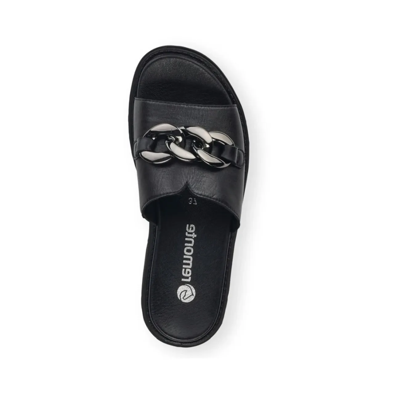 black casual open slippers Remonte