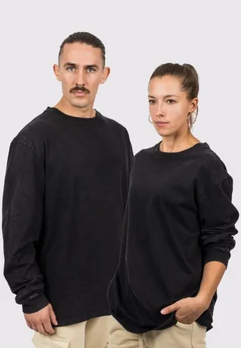 Blackskies T-Shirt Oversized Long Sleeve Shirt - Schwarz Vintage Medium