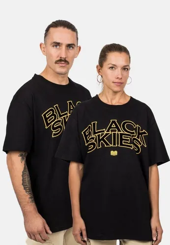 Blackskies T-Shirt Oversized Team T-Shirt - Schwarz-Gelb Small