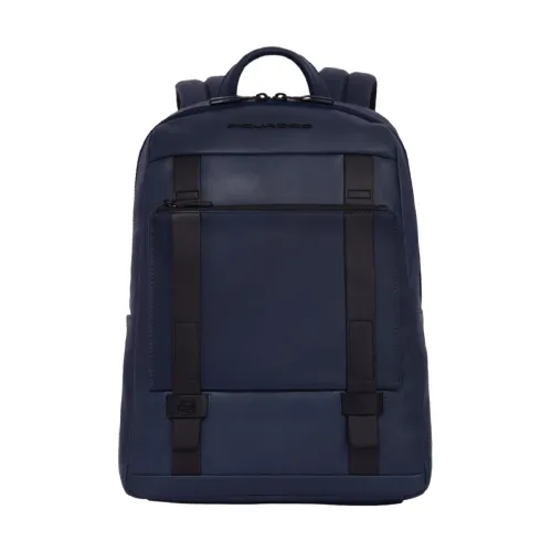 Blaue Bucket Bag & Rucksack Ss24 Piquadro