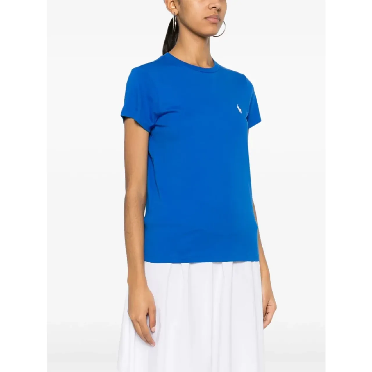 Blaue Crewneck T-Shirts und Polos Polo Ralph Lauren