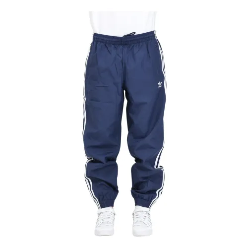 Blaue gewebte Fbird TP Hose mit Logo Adidas Originals