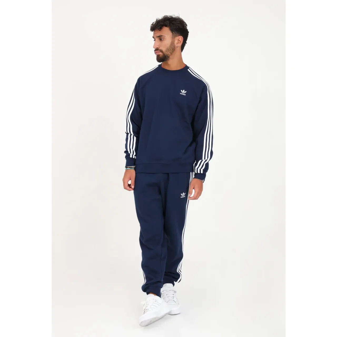 Blaue Hose mit Elastischen Knöcheln Adidas Originals