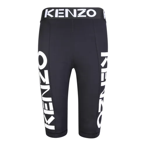 Blaue knielange Shorts für Frauen Kenzo