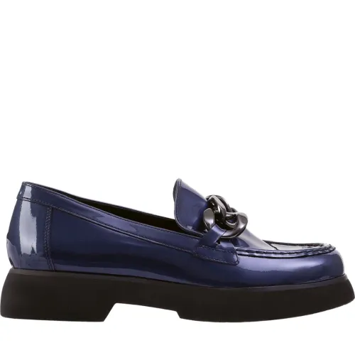 Blaue Loafers für Damen Högl