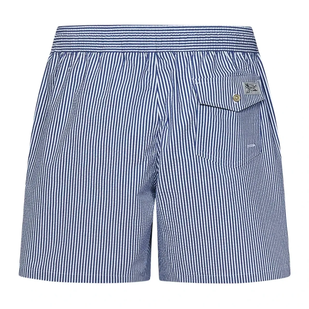Blaue Meer Badebekleidung Elastischer Bund Shorts Polo Ralph Lauren