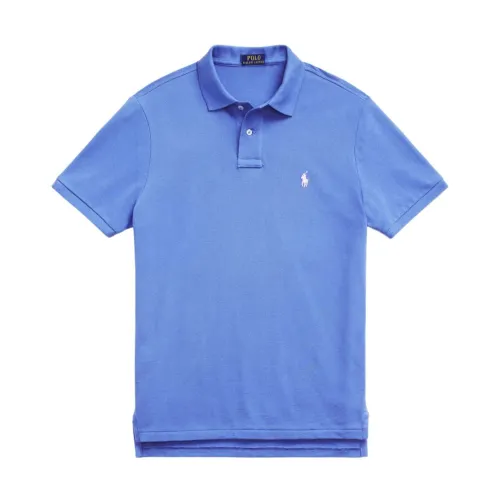 Blaue Polo T-Shirts und Polos Ralph Lauren