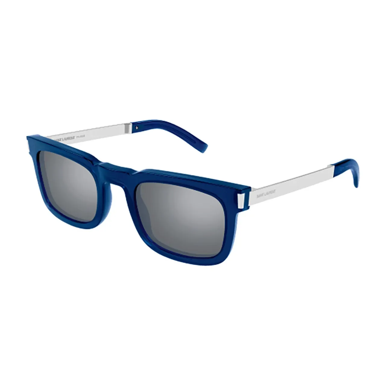 Blaue Sonnenbrille für Frauen - Modisch und funktional Saint Laurent