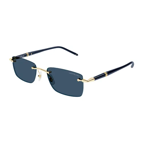 Blaue Sonnenbrille für Herren Montblanc