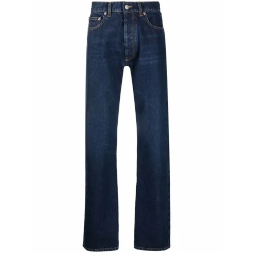 Blaue Straight Jeans für Männer Maison Margiela