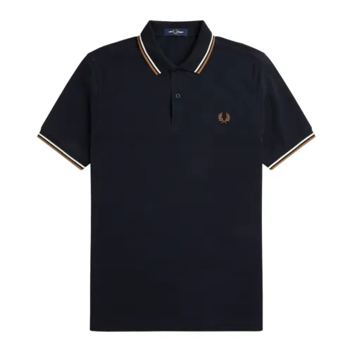 Blaue T-shirts und Polos,Polo Shirts Fred Perry