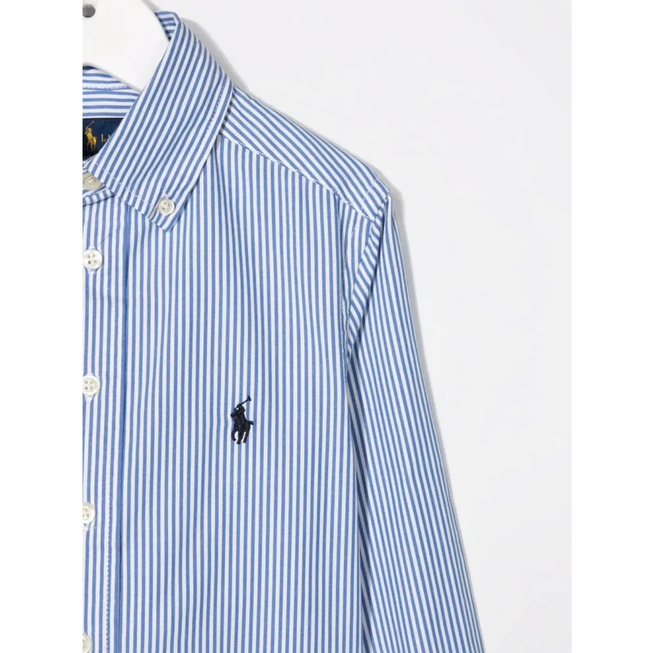Blaues Button-Down Hemd mit Signatur Pony Ralph Lauren