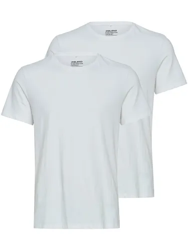 Blend 2er-Set T-Shirts Nick 701877 Weiß Regular Fit