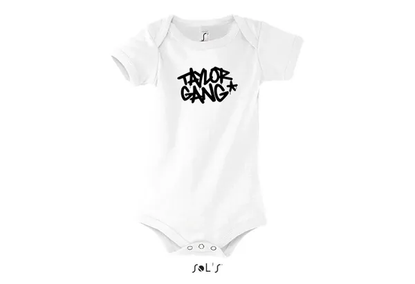 Blondie & Brownie Strampler Baby Strampler Body Shirt Taylor Gang Stern Wiz Rapper Khalifa