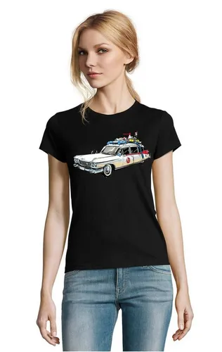 Blondie & Brownie T-Shirt Damen Ghostbusters Cars Auto Geisterjäger Geister Film Ghost