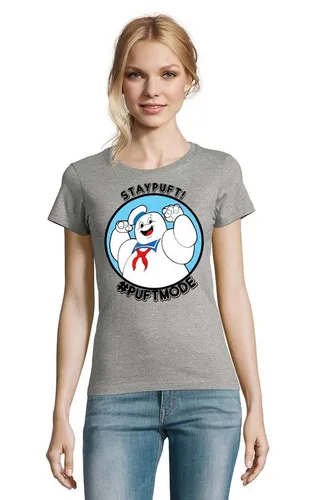 Blondie & Brownie T-Shirt Damen Marshmallowman Ghostbusters Slimer Geisterjäger