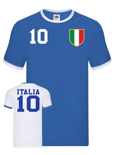Blondie & Brownie T-Shirt Herren Italien Sport Trikot Fußball Handball Meister WM EM