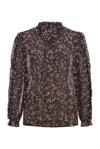 Blouse / Top Onyx Brown Patterned