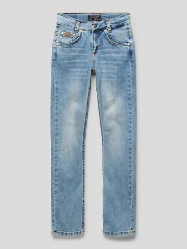 Blue Effect Slim Fit Jeans im 5-Pocket-Design in Hellblau