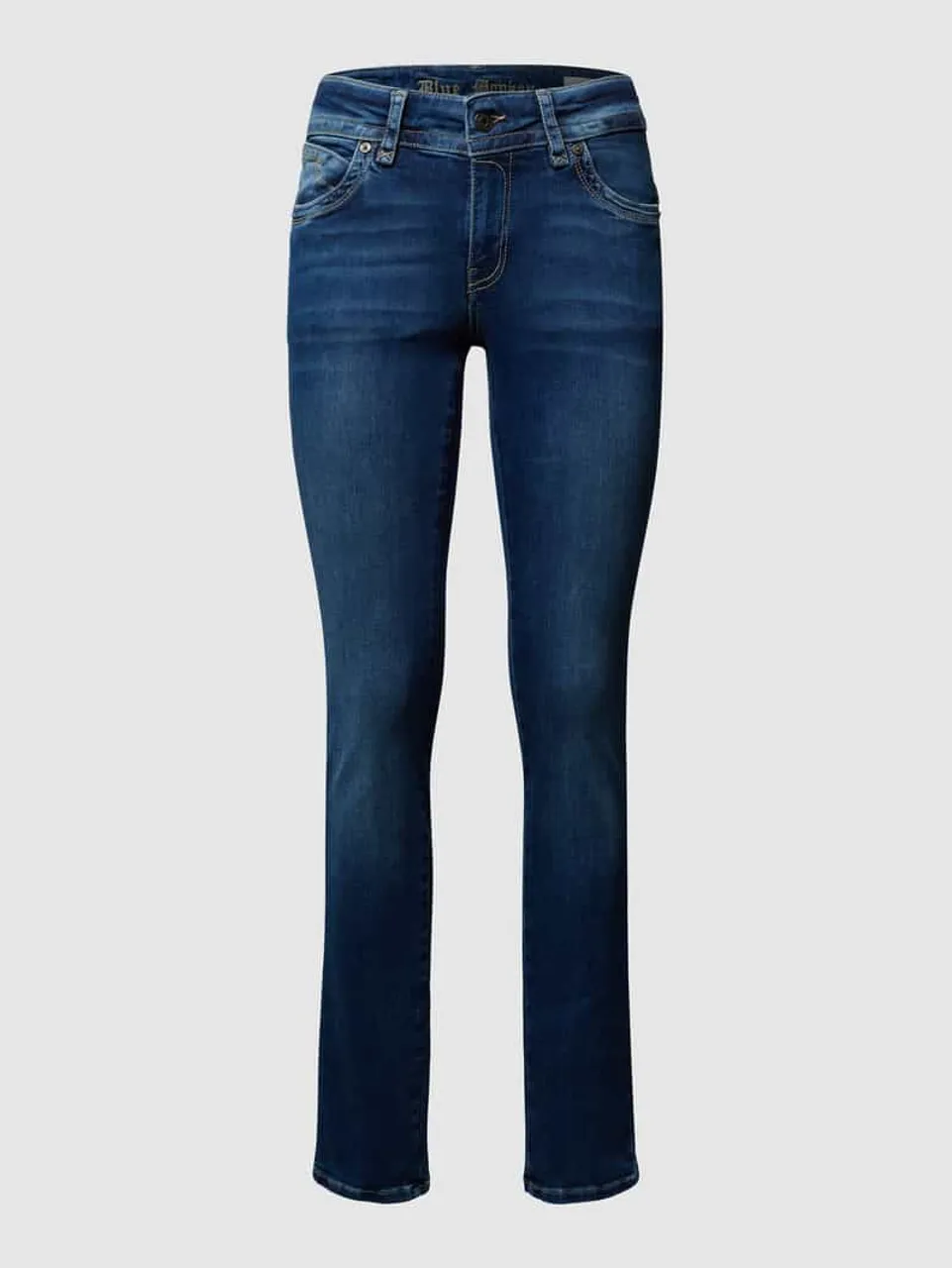 Blue Monkey Slim FIt Jeans mit Stretch-Anteil in Blau