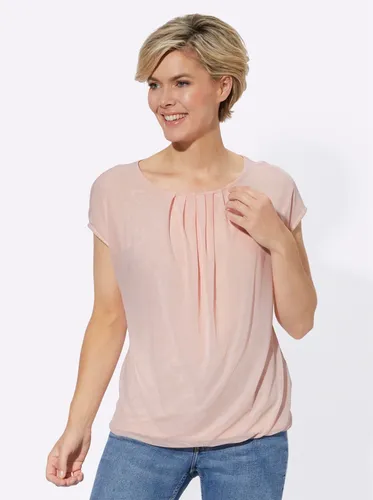Blusenshirt ALESSA W. "Shirt" Gr. 46, rosa (rosé) Damen Shirts Blusenshirts