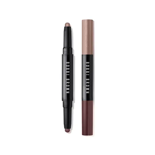 Bobbi Brown - Default Brand Line Long-Wear Cream Shadow Stick Duo Lidschatten 1.6 g Pink Steel / Bark