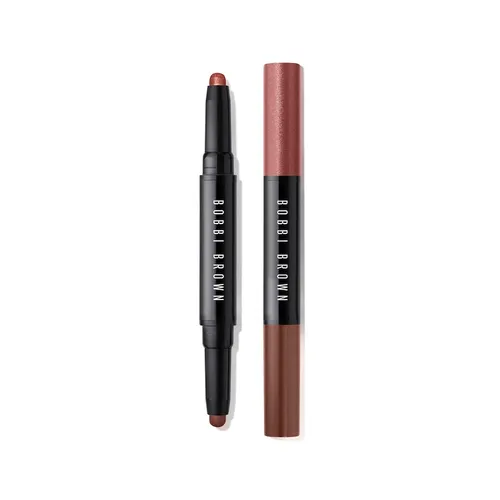 Bobbi Brown - Default Brand Line Long-Wear Cream Shadow Stick Duo Lidschatten 1.6 g Rusted Pink / Cinnamon