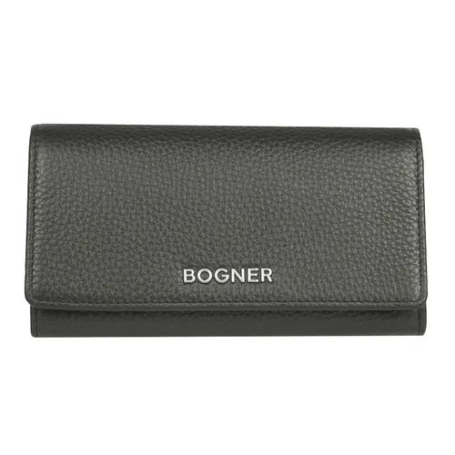 Bogner - Andermatt Violetta Geldbörse RFID Schutz Leder 18.5 cm Portemonnaies Schwarz Damen