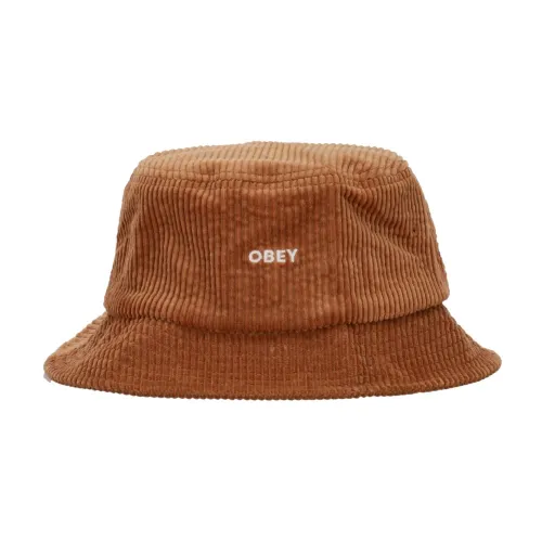 Bold Cord Bucket Hat - Braun Obey